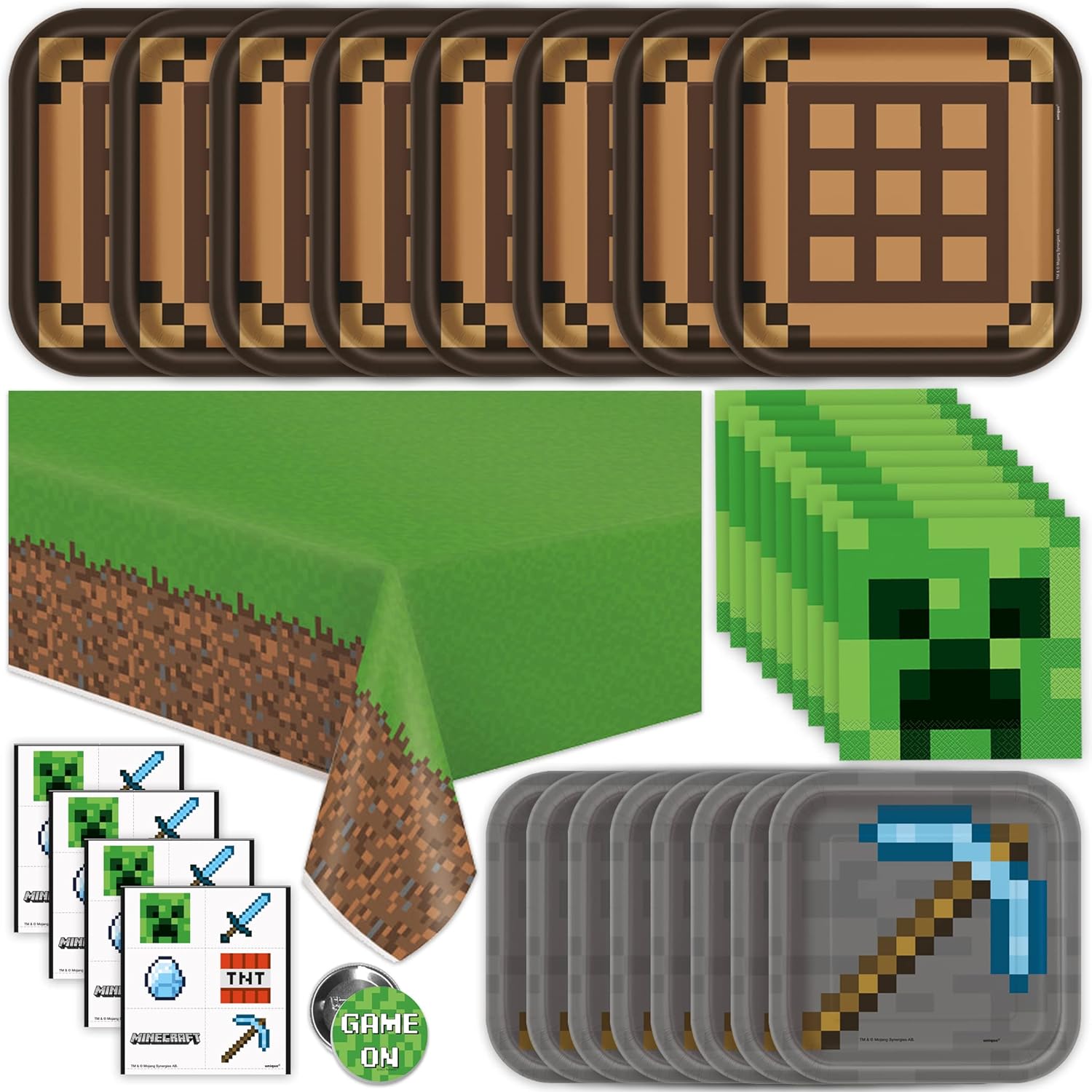 Minecraft tableware