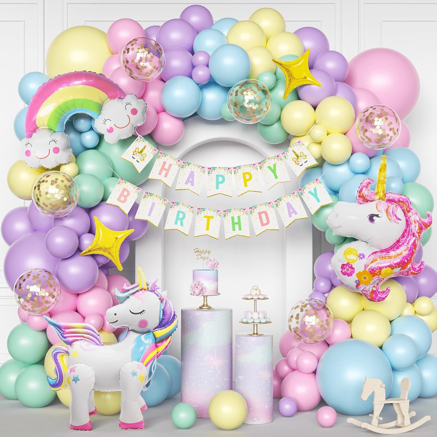 colorful garland
